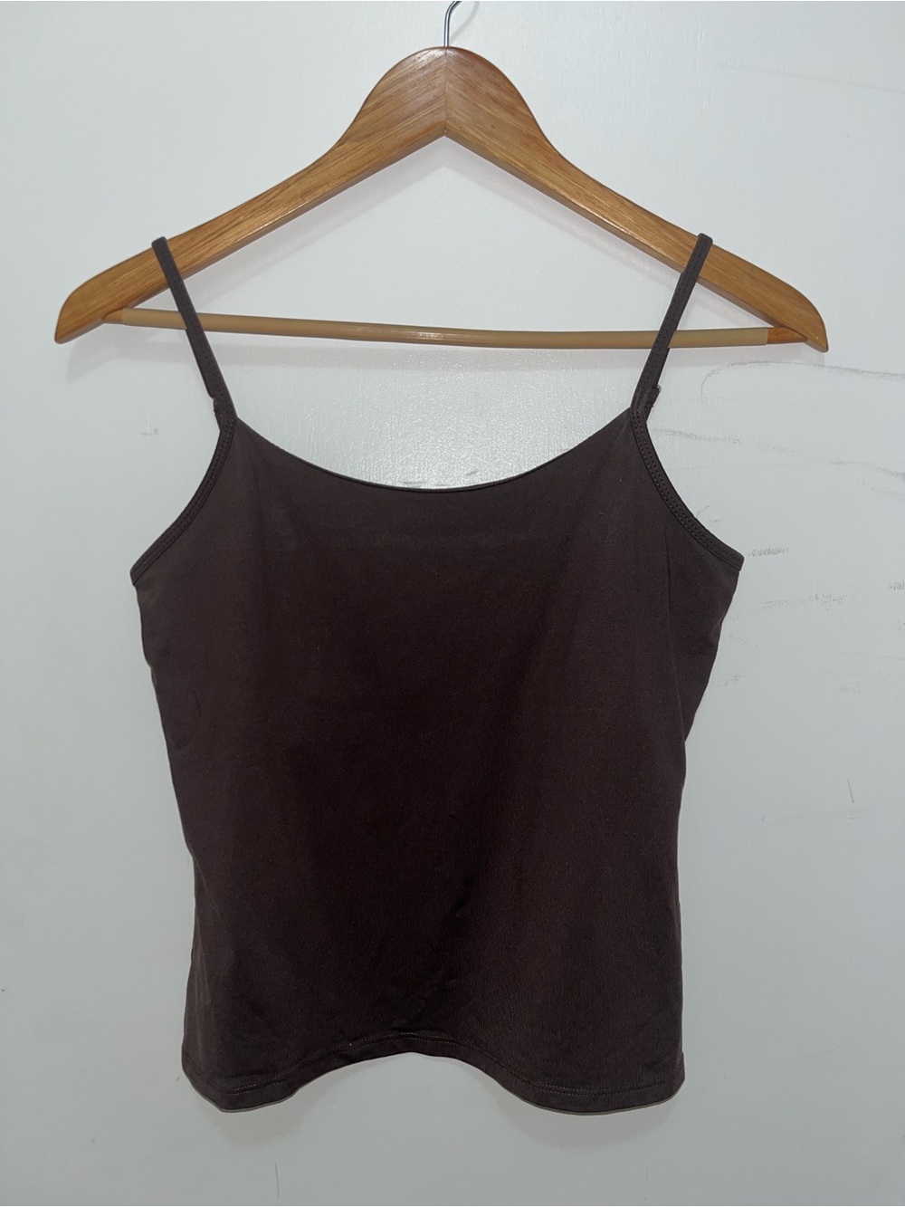Classic Spaghetti Strap Camisole - Dark Brown